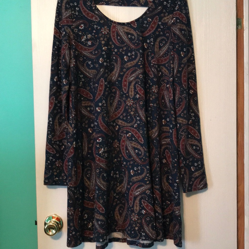 Loveriche brand dress- scooped back size large